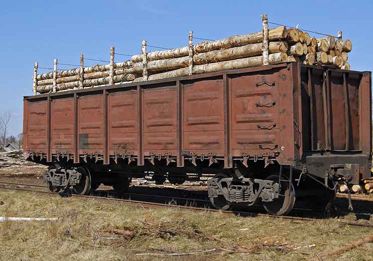 Перевозка ЛЕСА вагонами из Твери в Котово