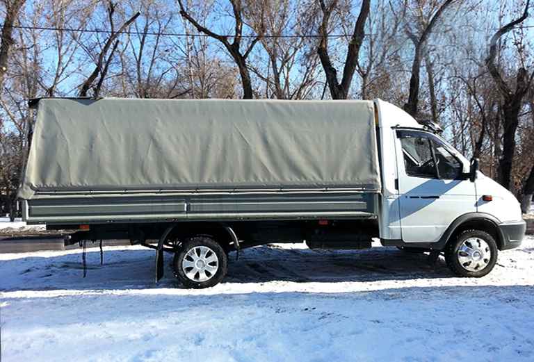 Заказать машину для отправки личныx вещей : Угловой диван из Челябинска в Сулею