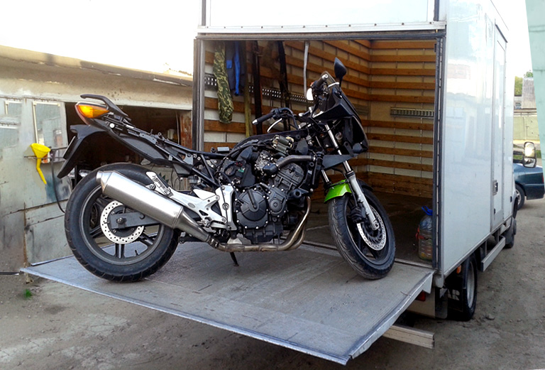 Транспортировка мотоцикла  из Тюмени в Тобольск