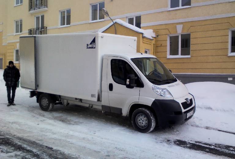 Газель перевезти заказ портера 2.8м/1т (фургон) из Москва в Смоленск